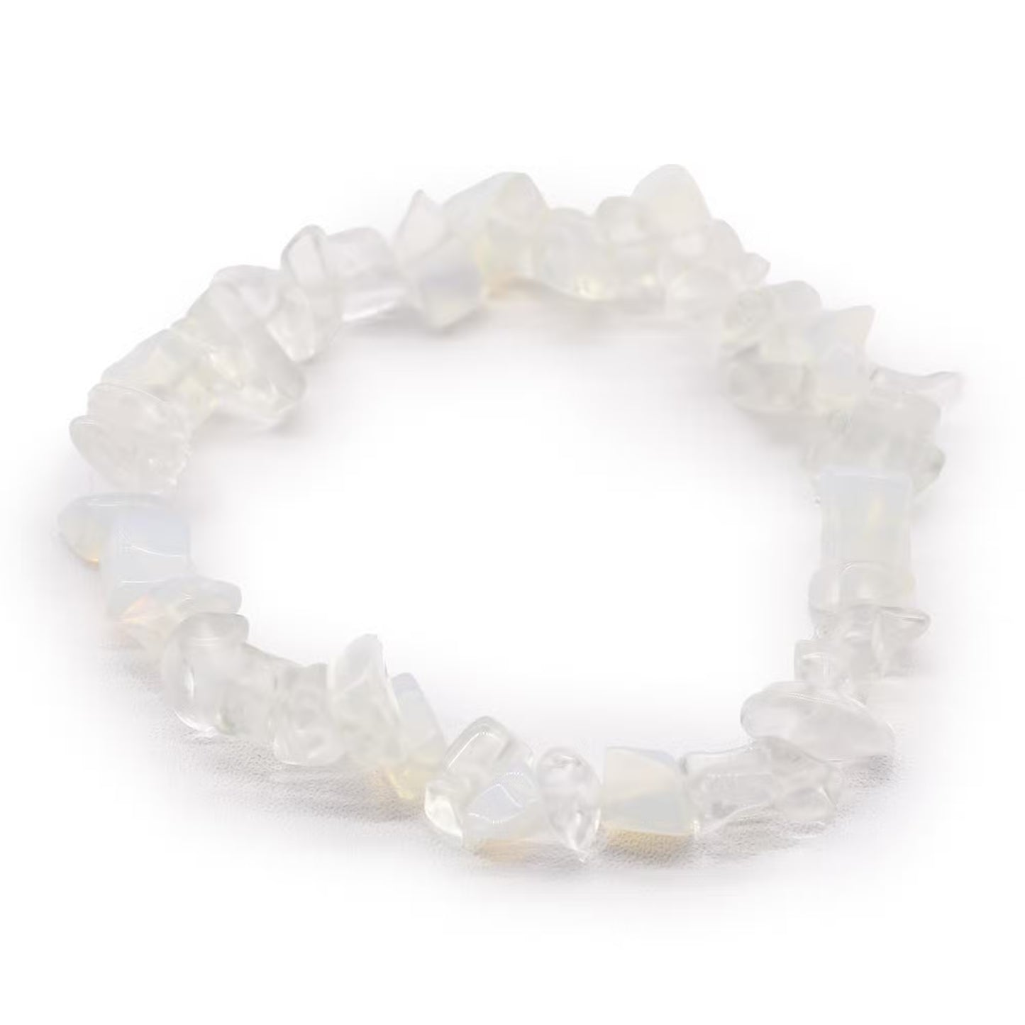 Pulseira de Quartzo Cristal - Intensificador, Iluminação e Energização