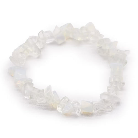 Pulseira de Quartzo Cristal - Intensificador, Iluminação e Energização
