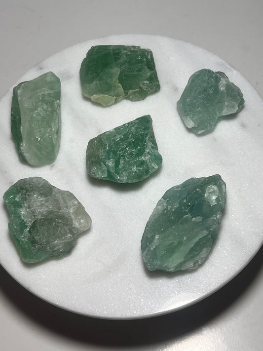 ✨ Fluorita Verde Bruta - Equilíbrio Emocional