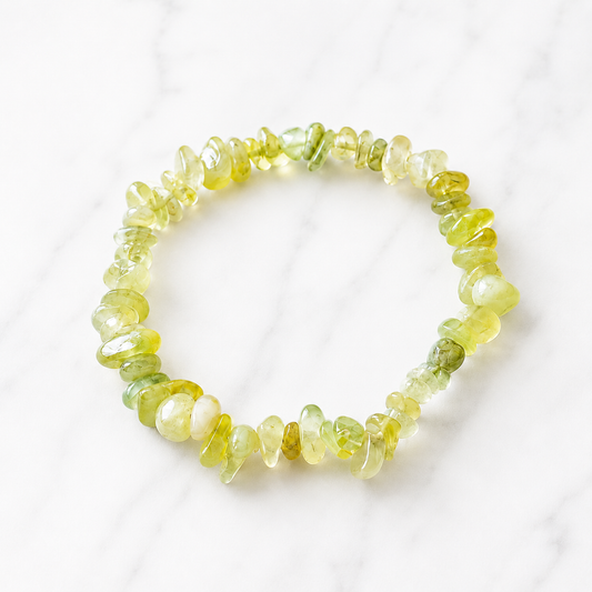 Pulseira Barroca de Jade Verde Natural