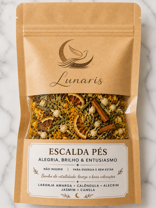 Escalda Pés – Alegria, Prosperidade & Vitalidade